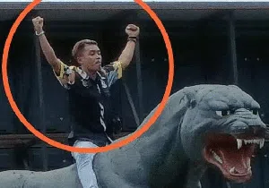 Anggota GMBI Penunggang Patung Maung Lodaya Ditahan! Anggota GMBI Penunggang Patung Maung Lodaya Ditahan!