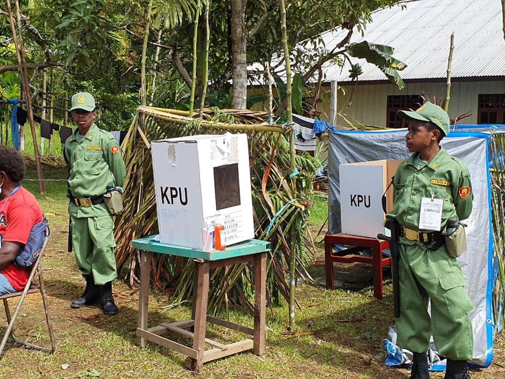 Diklaim Kondusif, PSU Yalimo Papua Masuk Tahap Rekapituasi Tingkat Distrik