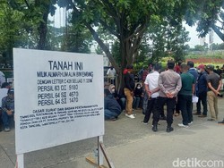 Ahli Waris Demo Bintaro Jaya Xchange Mall, Tuntut Ganti Rugi Tanah
