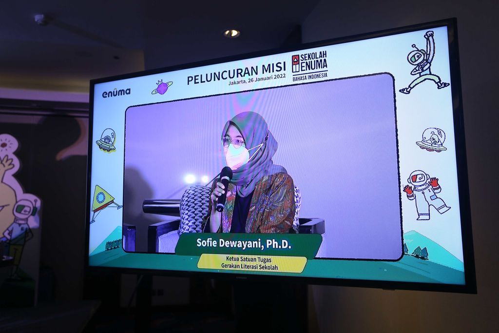 Sekolah Enuma: Bahasa Indonesia beri literasi gratis untuk 10 juta anak Indonesia