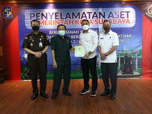 Pemkot Surabaya Selamatkan Aset Tanah Pojokan Jalan Pemuda Pemkot Surabaya Selamatkan Aset Tanah Pojokan Jalan Pemuda