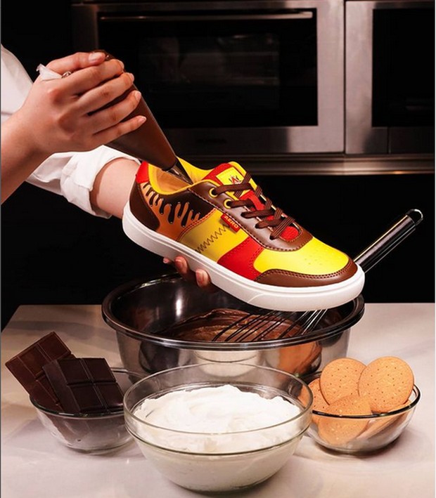 aerostreet x better/Foto : instagram.com/Aerostreet cokelat, merah dan kuning menjadi warna dominasi dari kolaborasi aerostreet dan biskuit better