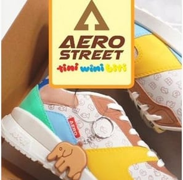 aerostreet x tiniwinibiti/Foto : instagram.com/tiniwinibiti kolaborasi unik terbaru dari Aerostreet dan snack Tiniwinibiti