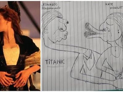 10 Gambar Sketsa Hasil Bakat Terpendam Netizen, Bikin Ngakak Sampai Bengek
