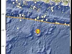 Gempa 5,2 M Guncang Malang Gempa 5,2 M Guncang Malang