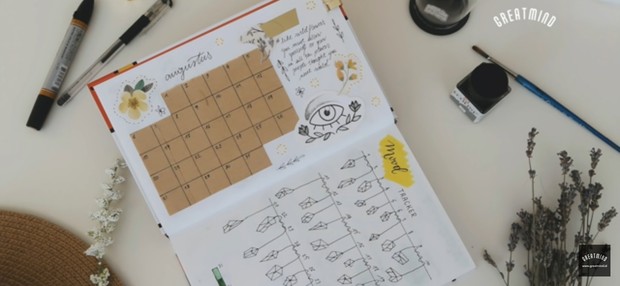 Ilustrasi kalender 30 hari tanpa medsos/Foto: Youtube/Greatmind Ilustrasi kalender 30 hari tanpa medsos/Foto: Youtube/Greatmind