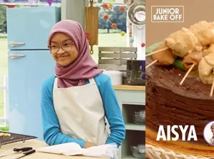 Jago! Bocah 12 Tahun Ini Bikin Kue Bentuk Sate di Junior Bake Off