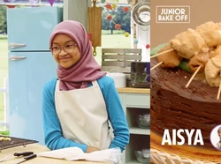 Jago! Bocah 12 Tahun Ini Bikin Kue Bentuk Sate di Junior Bake Off