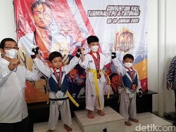 Juara Taekwondo Lagi! Jan Ethes Kini Menang di Piala Wali Kota Solo