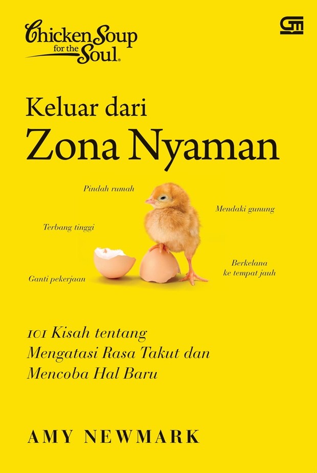 Keluar dari zona nyaman/Foto: Gramedia.com Chicken soup for the soul: Keluar dari zona nyaman