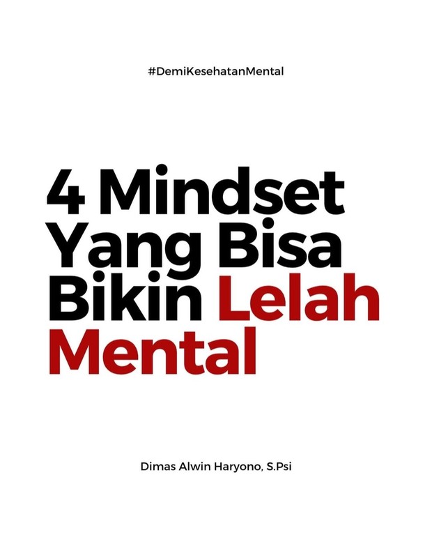 Konten kesehatan mental milik akun @mudahbergaul/Foto: Instagram/mudahbergaul