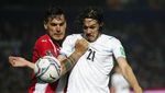 Selebrasi Luis Suarez Usai Bawa Uruguay Menang Atas Paraguay