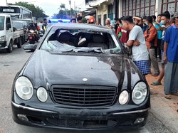 7 Fakta Perusakan Mobil Viral di Bantul Kabur Usai Tabrak Pemotor