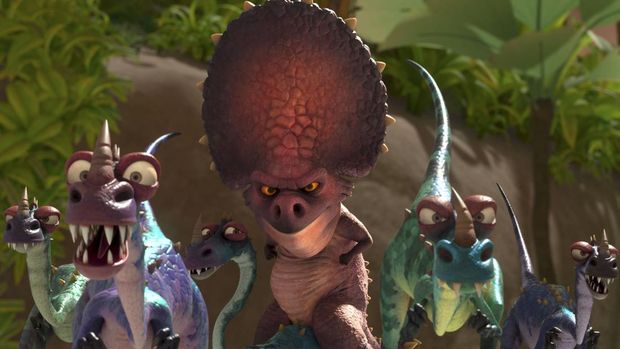 Buck (voiced by Simon Pegg) in THE ICE AGE ADVENTURES OF BUCK WILD, exclusively on Disney+. Photo courtesy of Disney Enterprises, Inc. © 2022 Disney Enterprises, Inc. All Rights Reserved.