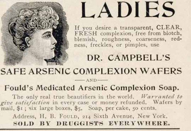 efek mematikan pemakaian kosmetik berbahan kimia berbahaya dalam sejarah