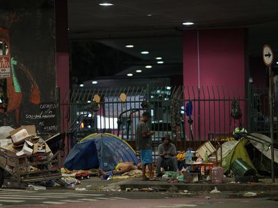 Wajah Sao Paulo yang Makin Dipenuhi Gelandangan Gegara Pandemi