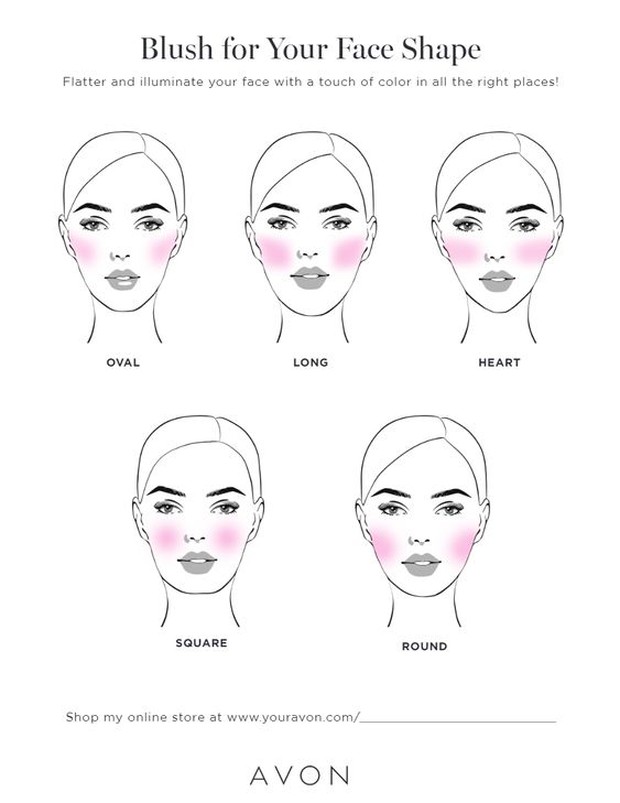 Aplikasikan Blush On Sesuai Bentuk Wajah/Foto : pinterest.com/@fashionerica Aplikasikan Blush On Sesuai Bentuk Wajah/Foto : pinterest.com/@fashionerica