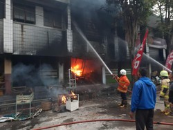 Pasar Induk Bondowoso Terbakar