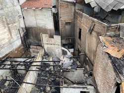 Tewaskan 3 Orang, Begini Penampakan Terkini TKP Kebakaran di Tebet Jaksel