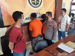 Aksi Dua Pencuri Besi Rel Kereta Tepergok Warga