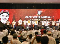 Gelar Rakernas, Relawan Ganjar Dukung Pemindahan Ibu Kota Negara Baru