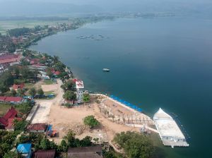 Disorot KPK, Reklamasi Danau Singkarak Dihentikan Disorot KPK, Reklamasi Danau Singkarak Dihentikan