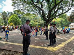 Ragunan Perketat Prokes di Tengah Ancaman Penularan Omicron