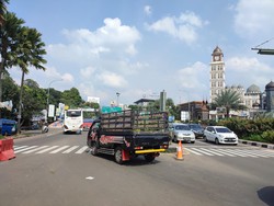 One Way Puncak Arah Jakarta Berakhir, Begini Suasana Simpang Gadog