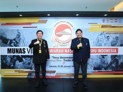 Master Supandi jadi Bapak Taiji Indonesia di Munas Cabor Wushu