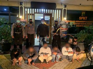 Tawuran di Jakbar, 6 Anggota Gengster Joglo 92 Ditangkap!