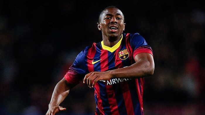 Adama Traore, 2013 BARCELONA, SPAIN - NOVEMBER 23: Adama of FC Barcelona looks on during the La Liga match between FC Barcelona and Granda CF at Camp Nou on November 23, 2013 in Barcelona, Spain. (Photo by David Ramos/Getty Images)