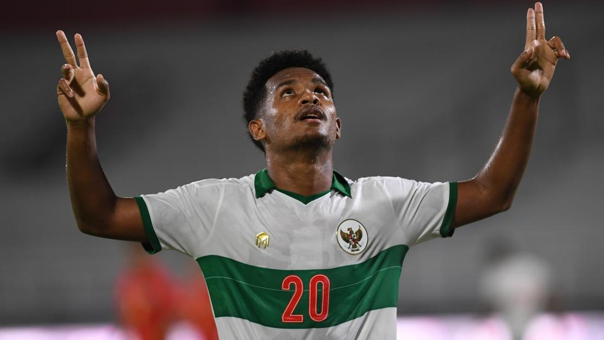 Ramai Rumakiek dicoret dari skuad Timnas Indonesia proyeksi SEA Games. (Foto: ANTARA FOTO/Nyoman Budhiana)