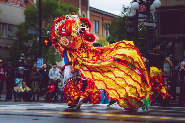 Barongsai/Foto: Pexels.com/Vladislav Vasnetsov hal-hal ikonik dari perayaan tahun baru Imlek yang dinantikan