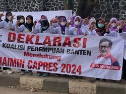 Koalisi Perempuan Banten Deklarasi Dukung Cak Imin Jadi Presiden RI 2024