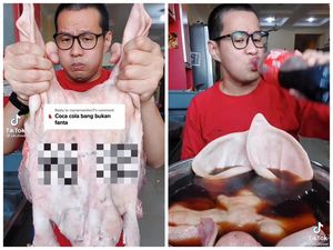 Rendam Kepala Babi dalam Soda, Food Vlogger ini Coba Keluarkan Cacing Rendam Kepala Babi dalam Soda, Food Vlogger ini Coba Keluarkan Cacing