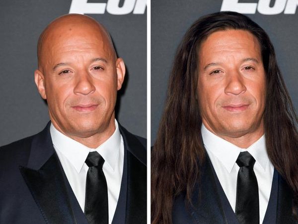 Begini Wajah Aktor Hollywood Diedit Berambut Bak Wanita, Tetap Tampan?