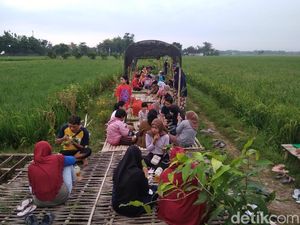 Sensasi Sarapan di Tengah Hamparan Sawah di Blora, Healing Banget! Sensasi Sarapan di Tengah Hamparan Sawah di Blora, Healing Banget!
