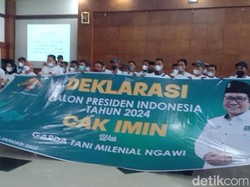 Petani Muda Ngawi Deklarasi Dukung Cak Imin Capres 2024