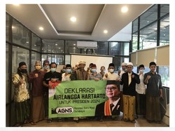 Asosiasi Guru Ngaji Surabaya Deklarasi Airlangga Hartarto Capres 2024