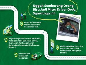 Nggak Sembarang Orang Bisa Jadi Mitra Grab, Ini Syaratnya!