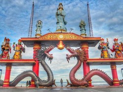 4 Tempat Ibadah Ini Didatangi Warga Tionghoa Surabaya Saat Imlek