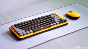 Logitech Pop Keys, Tampil Stylish Bergaya Klasik Bikin Seru WFH