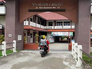 MTsN 2 Brebes Setop PTM Gegara Siswa Kena Corona