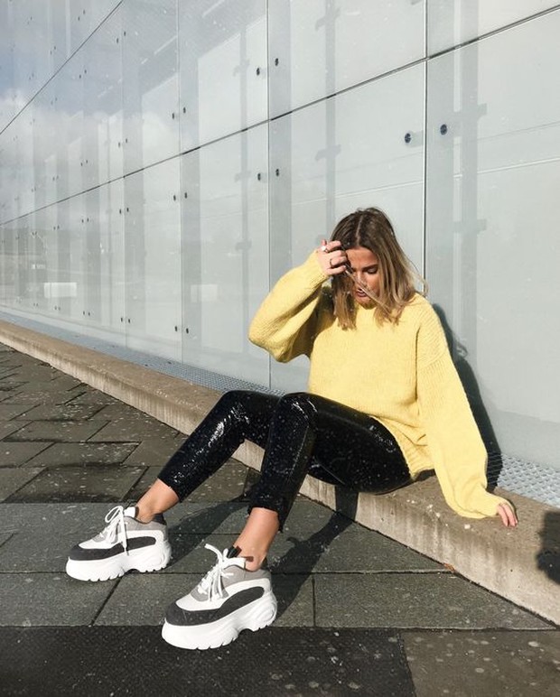 Pinterest.com/nakd Pakailah platform sneakers