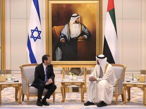 Uni Emirat Arab Cegat Rudal Houthi Saat Presiden Israel Berkunjung Uni Emirat Arab Cegat Rudal Houthi Saat Presiden Israel Berkunjung