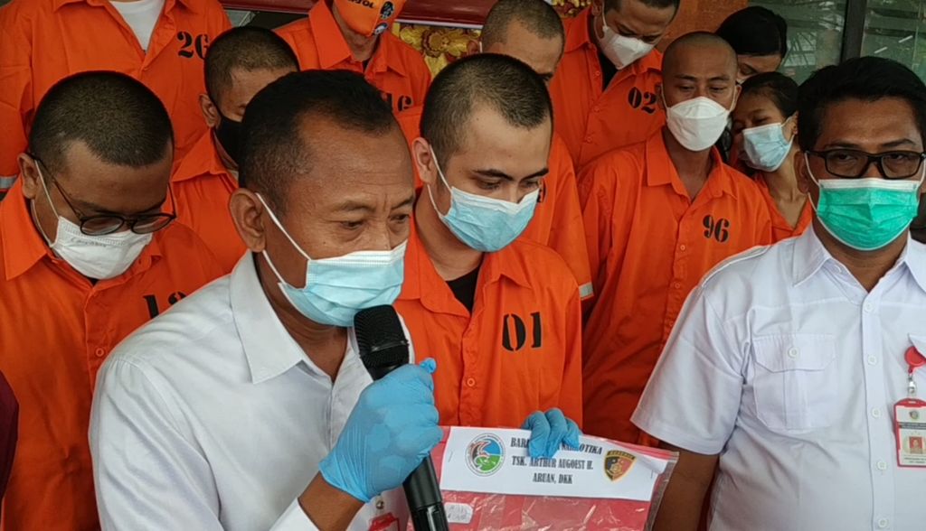 Randa Septian ditangkap di Bali (Sui-detikcom)