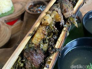 Maknyus! Sei Sapi Gurih Dibakar Dalam Bambu Selama 5 Jam Maknyus! Sei Sapi Gurih Dibakar Dalam Bambu Selama 5 Jam