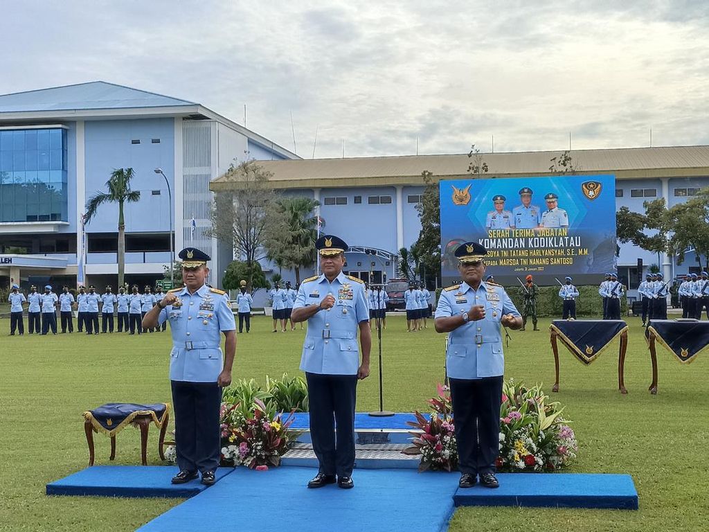 Marsda TNI Nanang Santoso Resmi Jabat Dankodiklat AU