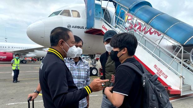 Pelatih Timnas Indonesia Shin Tae-yong-Menpora Zainudin Amali