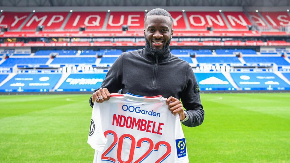 Ndombele resmi berseragam Lyon di sisa musim ini. Foto: Dok. Lyon
